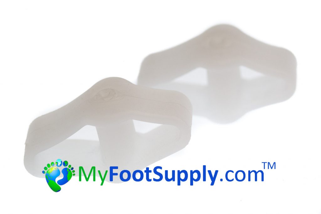 Gel Two Toe Banded Separator, two toe separator, banded toe separator, toe spacer, toe separator, corn pad, toe protector, painful toes, toe pain,